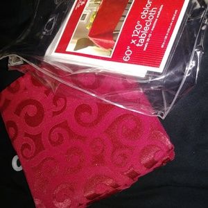 Cloth table cloth